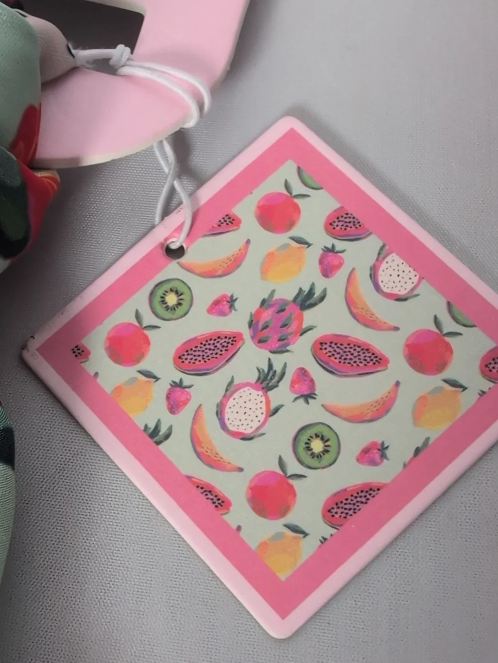 Piper K Fruit Theme Double Sided Print Scarf